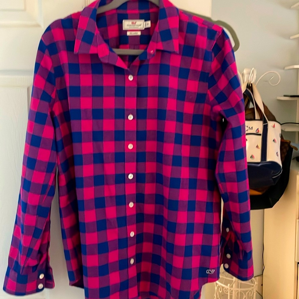 Vineyard vines plaid checker
